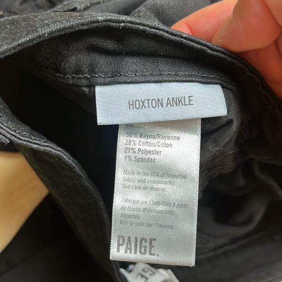 PAIGE
Transcend Hoxton Ankle Jeans, SIZE 30 - Picture 6 of 6